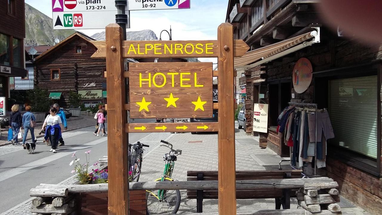 Albergo Alpenrose Ливиньо Экстерьер фото